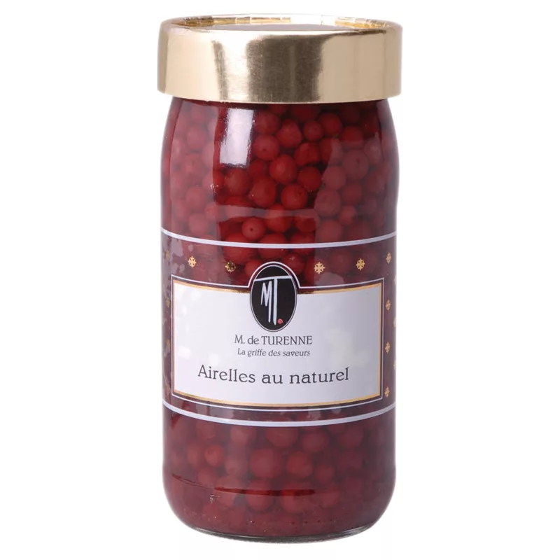 M. de Turenne Natural Lingonberries 370g