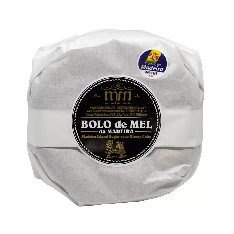 Martins & Martins Madeira Island Honey Sugar Cane Honey Cake 200g