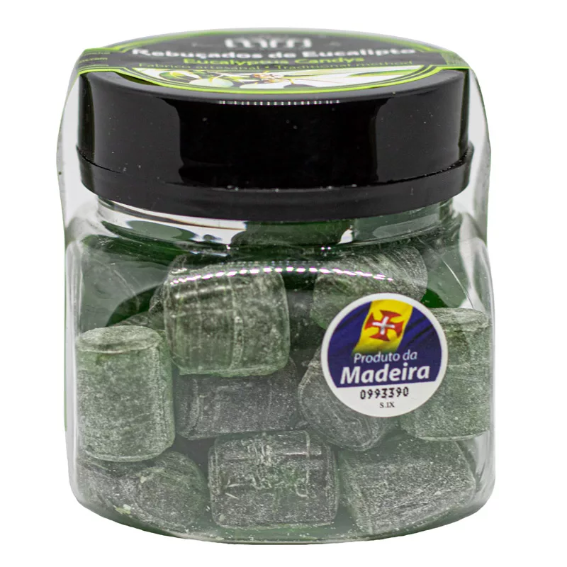 Martins & Martins Traditional Eucalyptus Candies Jar 150g