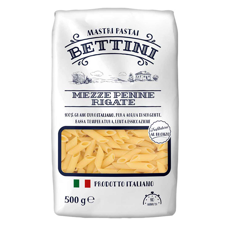 Mastri Pastai Bettini Mezze Penne Rigate 500g