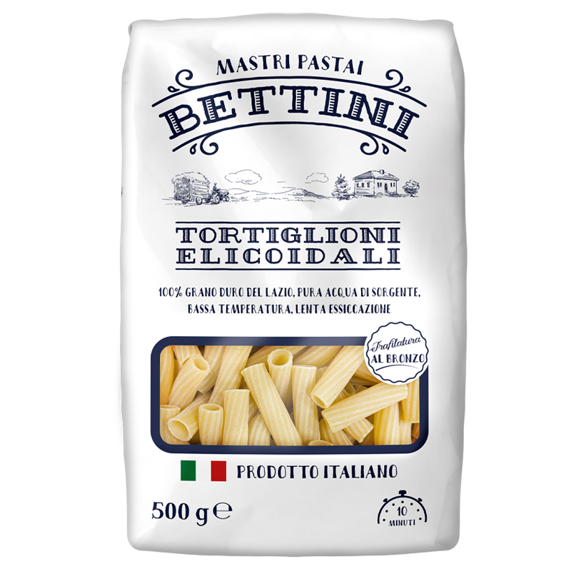 Mastri Pastai Bettini Tortiglioni Elicoidali Pasta 500g