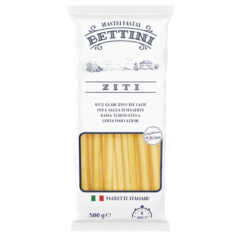 Mastri Pastai Bettini Ziti Pasta 500g