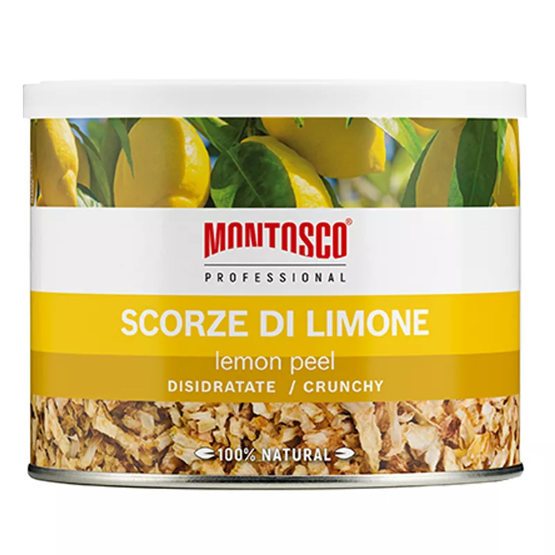 Montosco Dried and Crushed Lemon Peel Tube 110g
