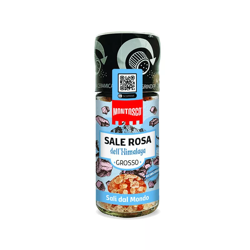 Montosco Himalayan Pink Salt Ceramic Grinder 90g