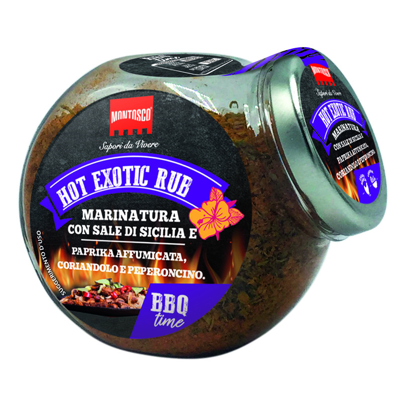 Montosco Hot Exotic Rub PET Jar 150g