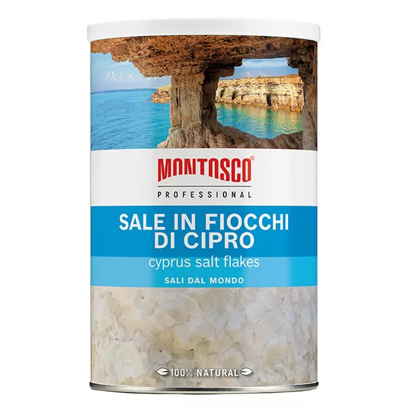 Montosco Sea Salt Flakes Large Tube 480g
