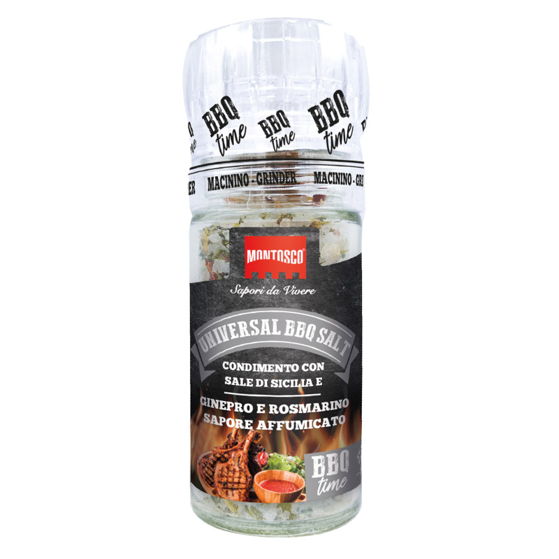 Montosco Universal BBQ Salt Seasoning Grinder 72g
