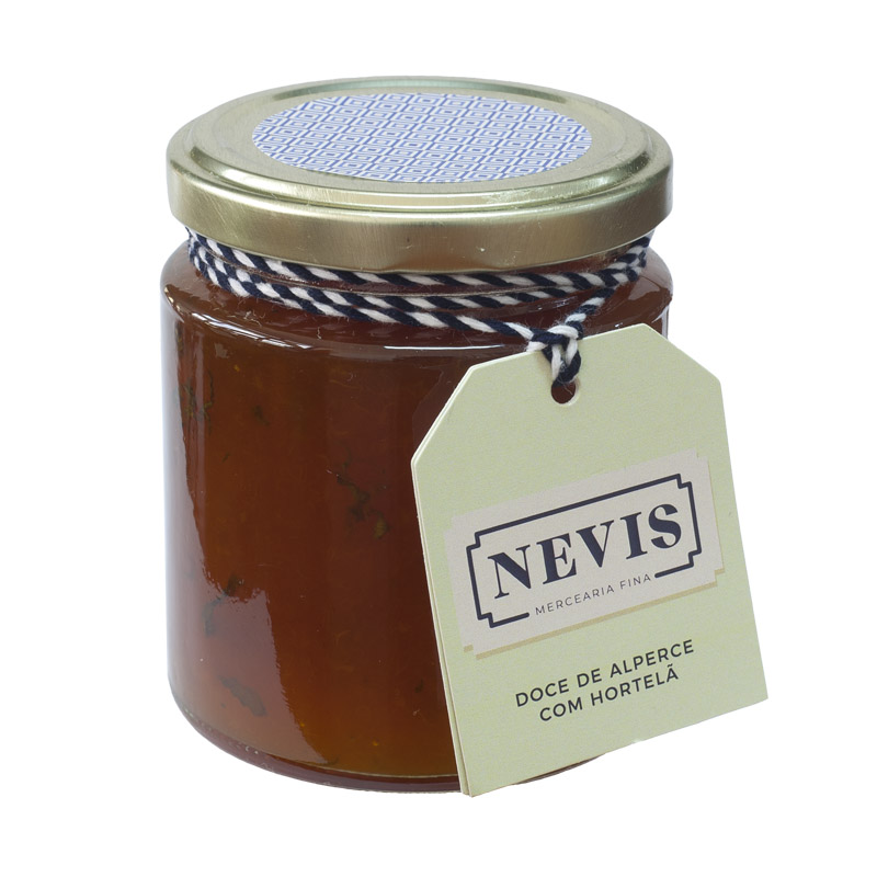 Nevis Apricot Jam with Mint 270g