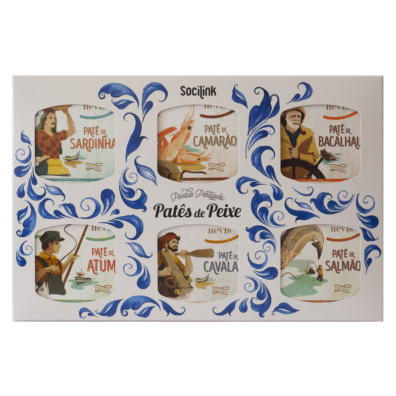 Nevis Canned Fish Pâté Set 6x65g