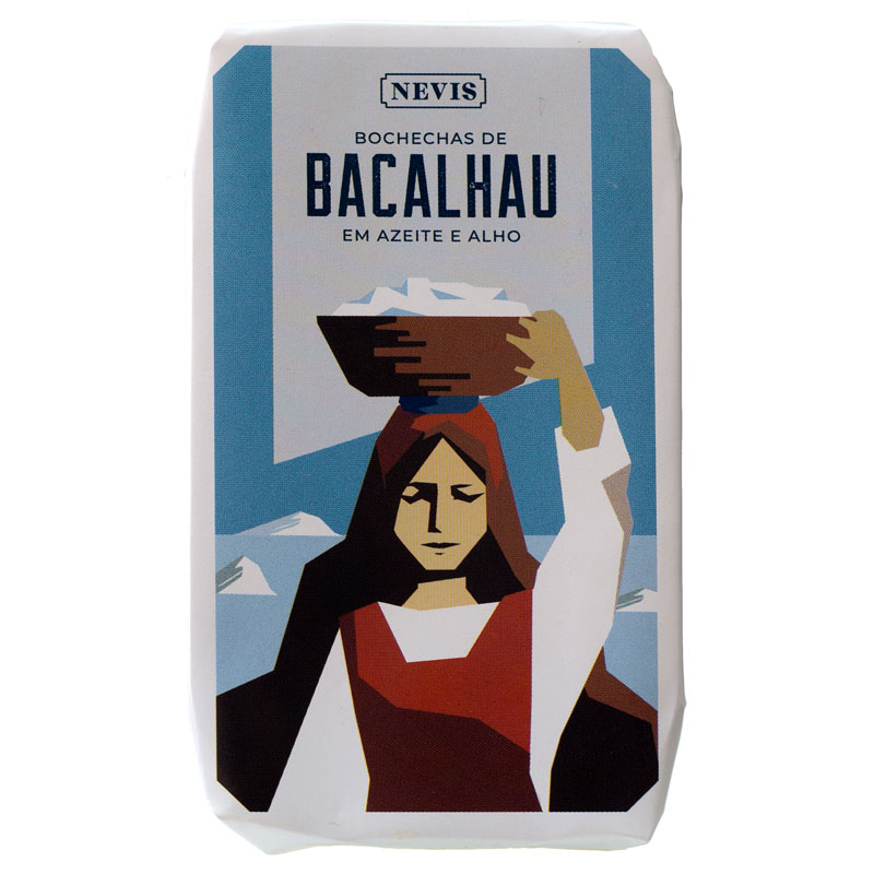 Nevis Codfish Cheeks in Olive Oil and Garlic 120g