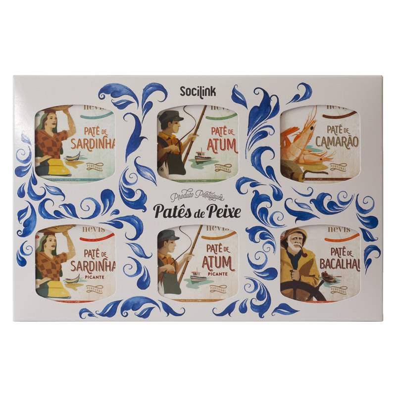 Nevis Pâté Set No. 10 Variety Pack 6x65g