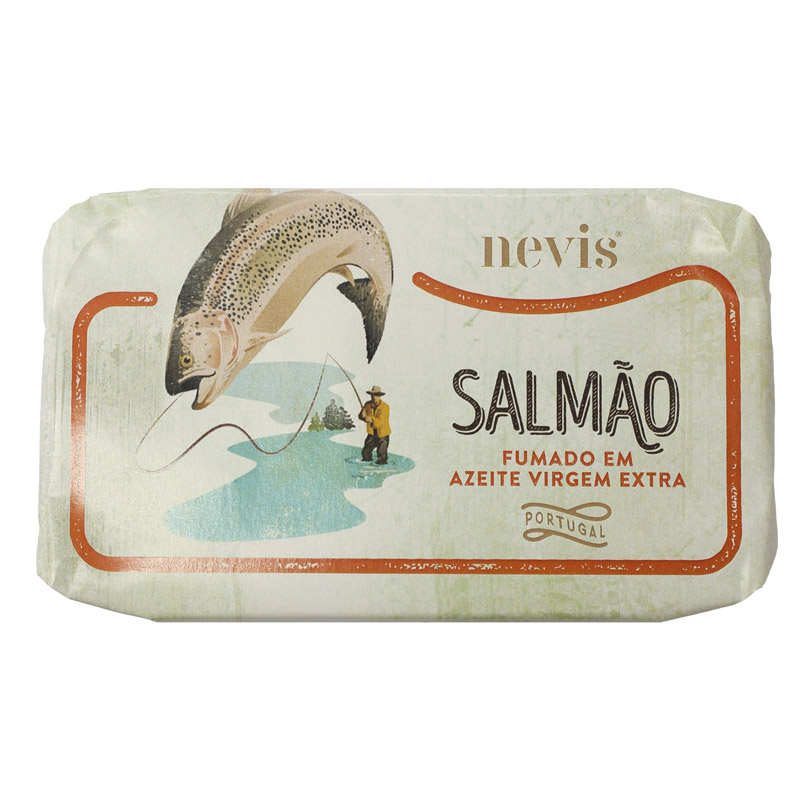 Nevis Smoked Salmon in Extra Virgin Olive Oil 90g