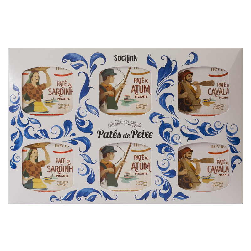 Nevis Spicy Fish Pâté Set 6x65g