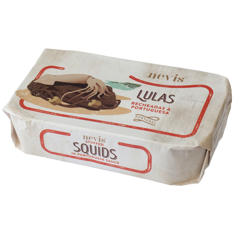 Nevis Stuffed Squids in Portuguese Sauce 115g