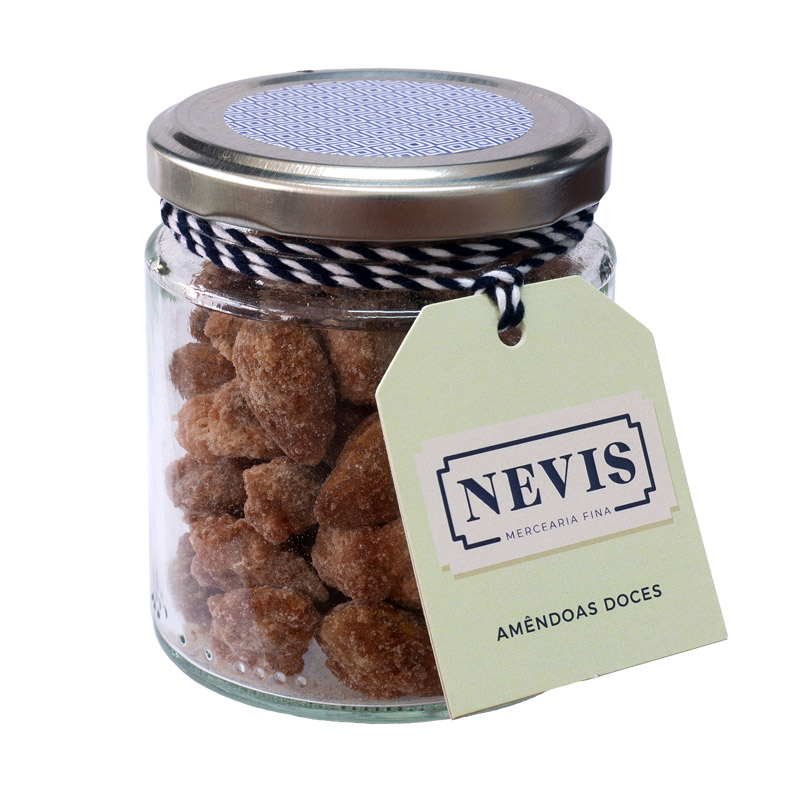 Nevis Sweet Almonds 125g
