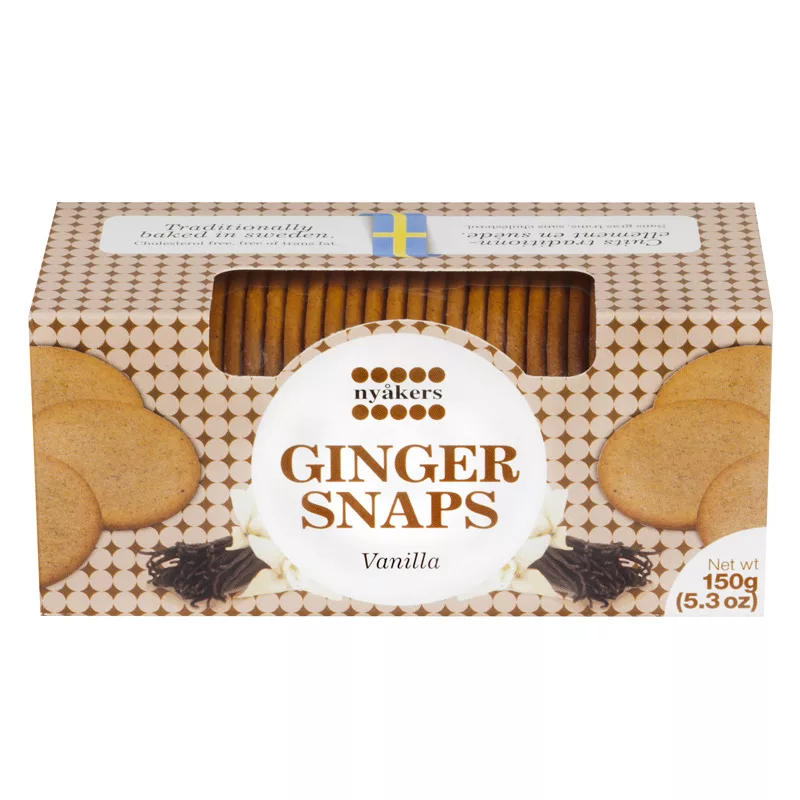 Nyakers Gingersnaps Vanilla 150g