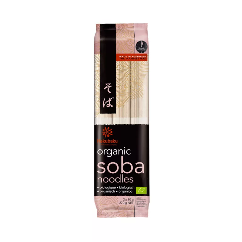 Hakubaku Organic Soba Noodles 270g