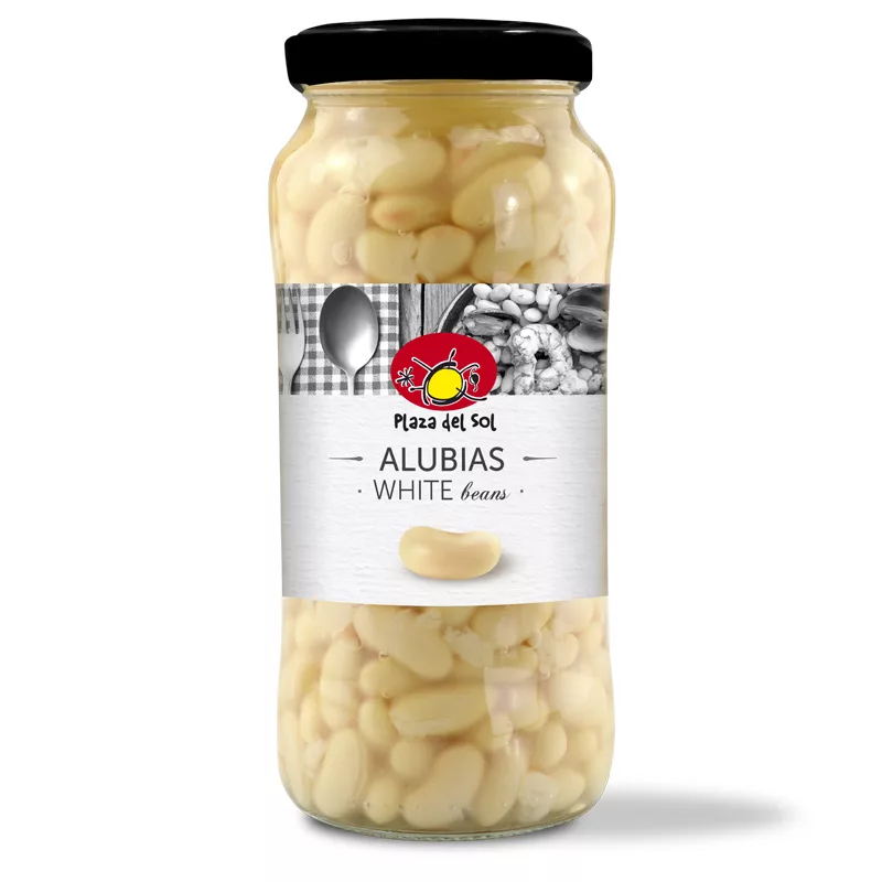 Plaza del Sol Boiled White Beans 540g