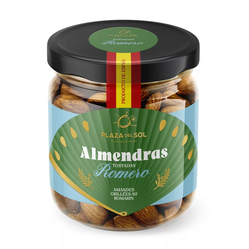Plaza del Sol Roasted Almonds with Rosemary 110g
