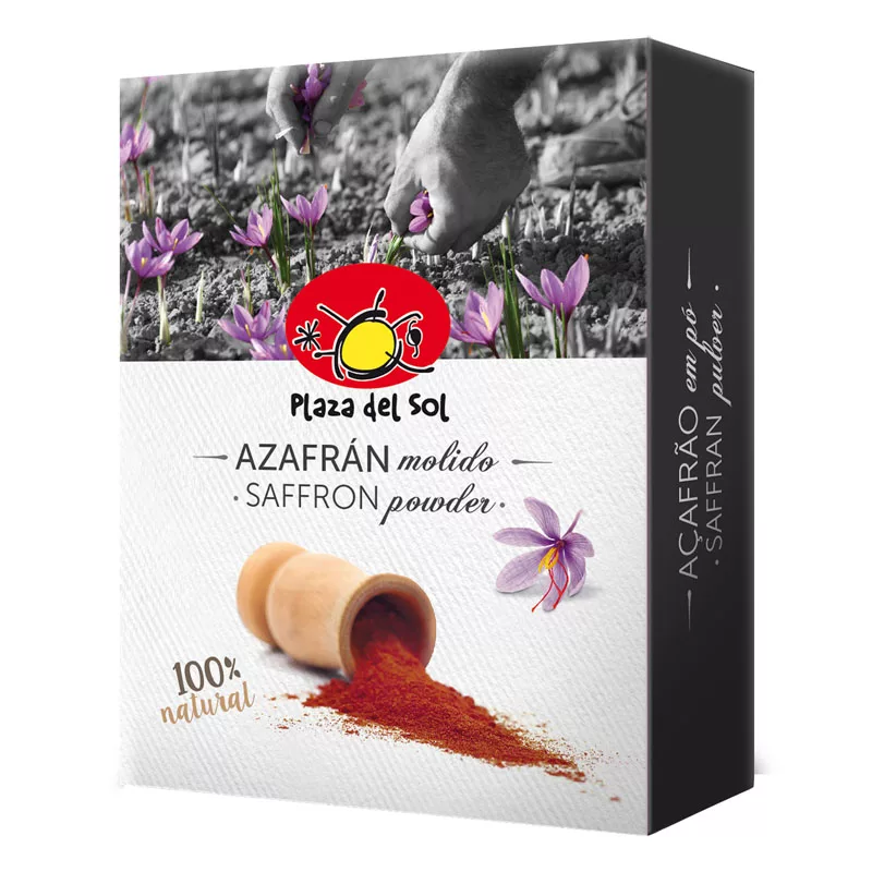 Plaza del Sol Saffron Powder 4 Sachets 0.24g