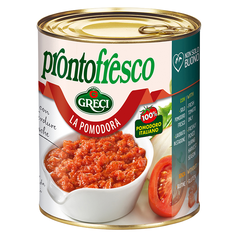 Pronto Fresco Tomato Sauce Napolitana Style La Pomodora 830g