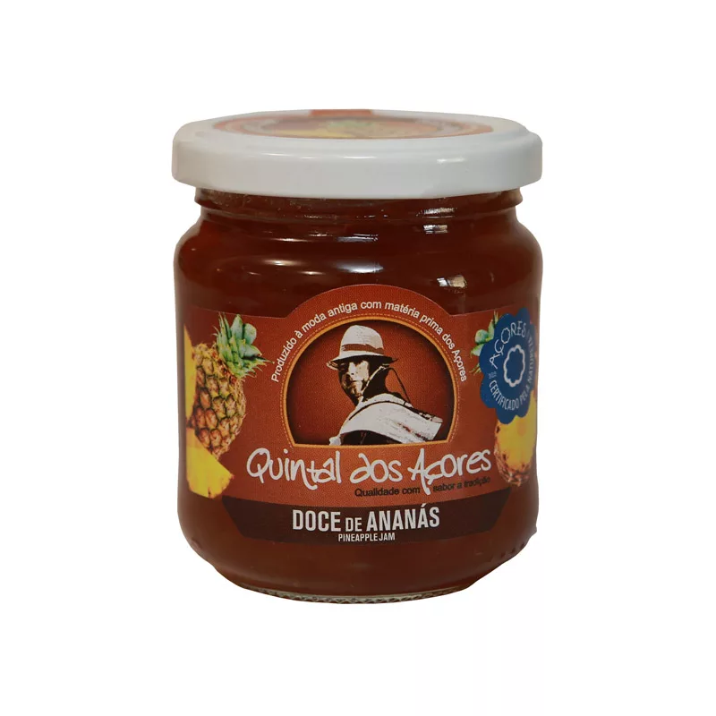 Quintal dos Açores Pineapple Jam 250g