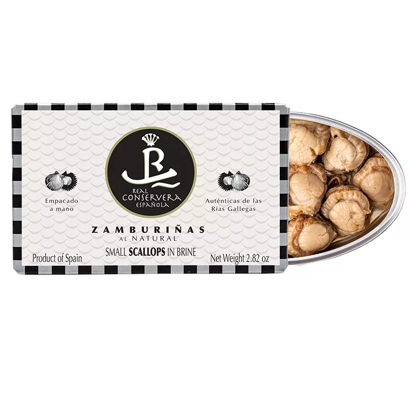 Real Conservera Española Scallops in Brine 80g