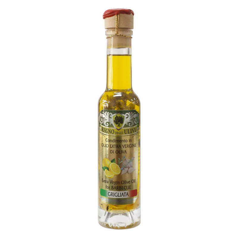 Regno degli Ulivi Olive Oil Dressing for Barbecue Grigliata 100ml