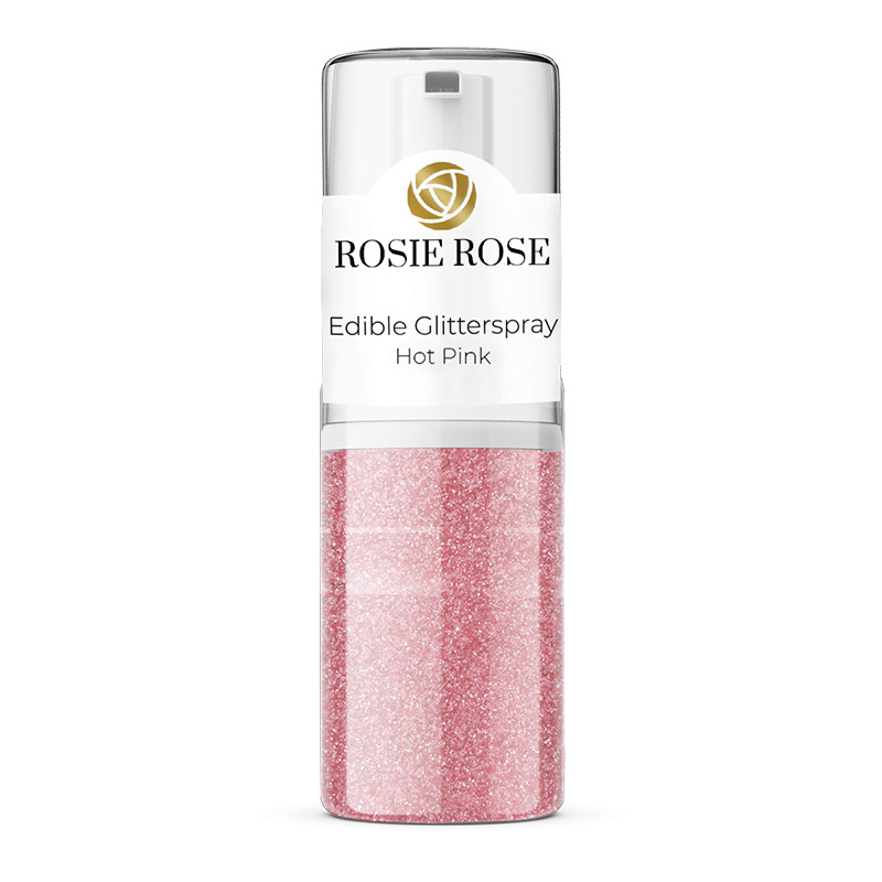 Rosie Rose Edible Glitter Hot Pink Spray 5g