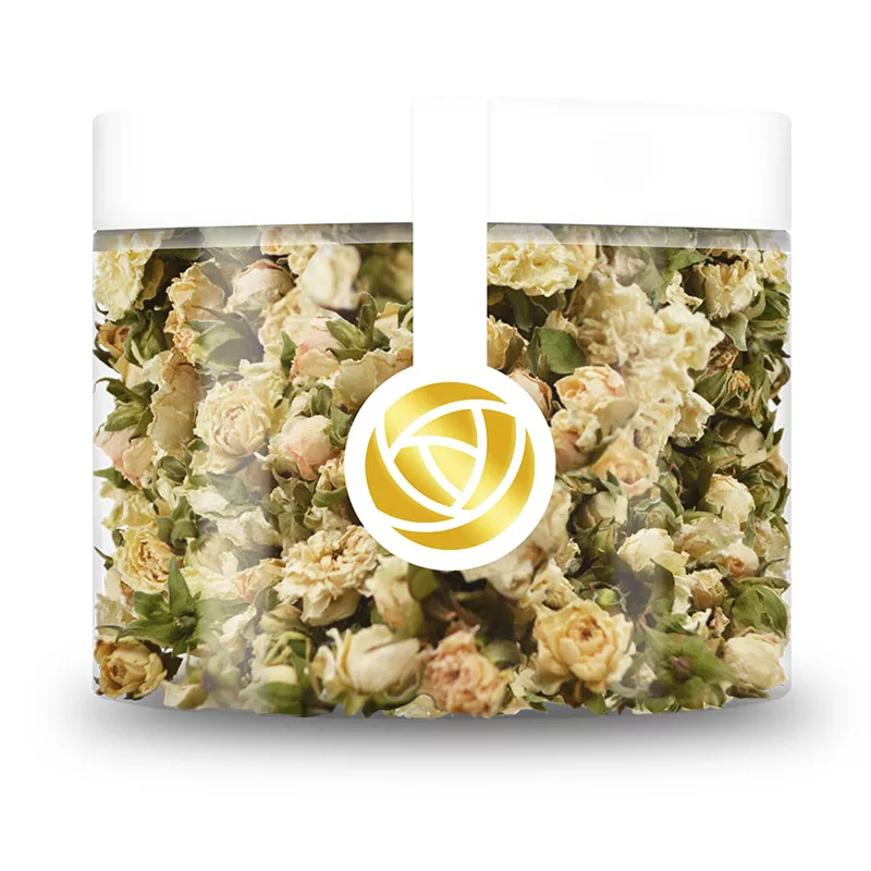 Rosie Rose Edible Rose Buds Vintage White 20g