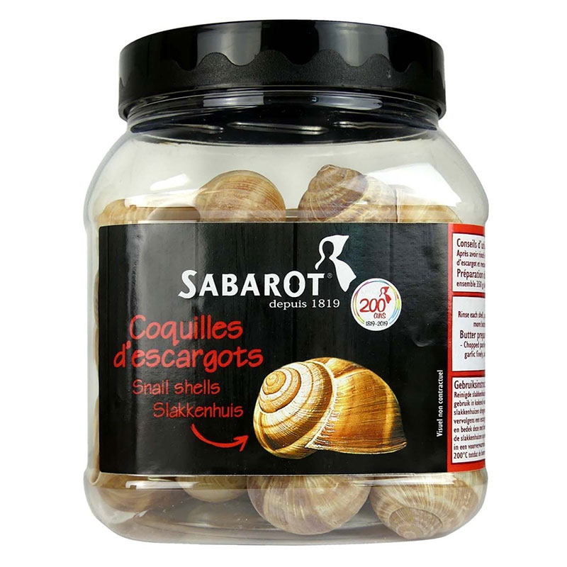 Sabarot Helix Lucorum Snail Shells 36 Units