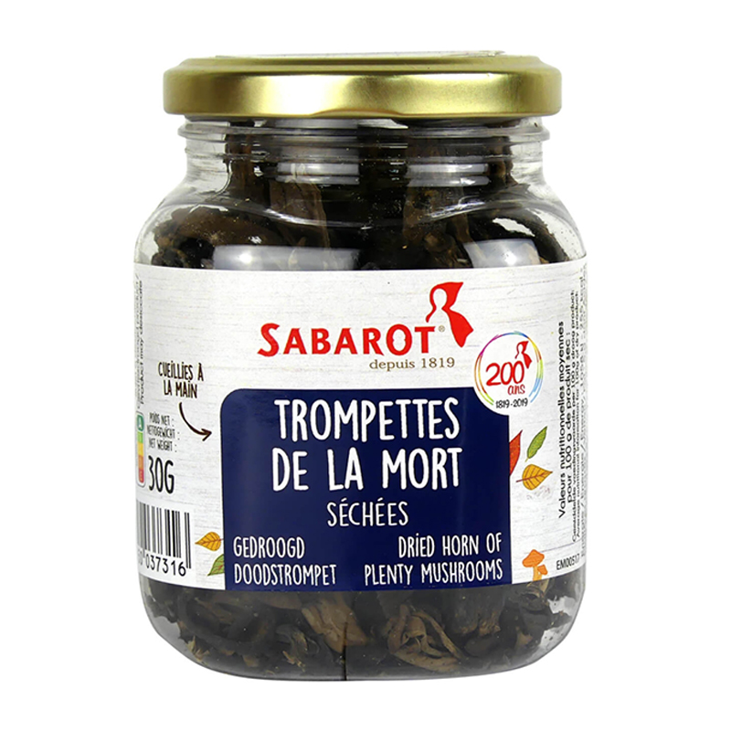 Sabarot Black Trumpets Dried Mushrooms 30g