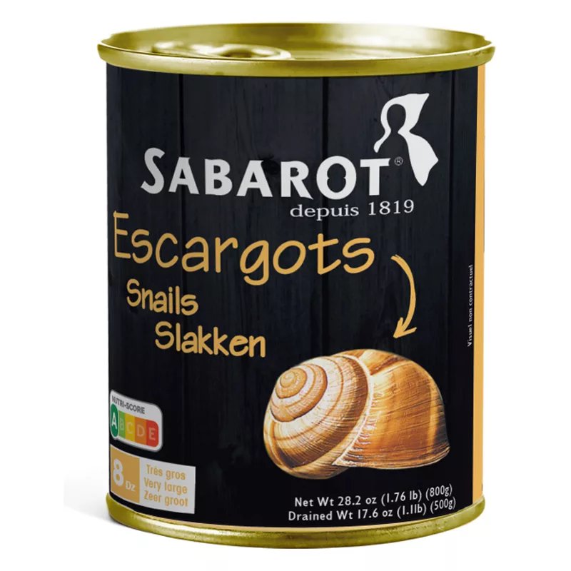 Sabarot Helix Lucorum Snails 8 Dozen 800g