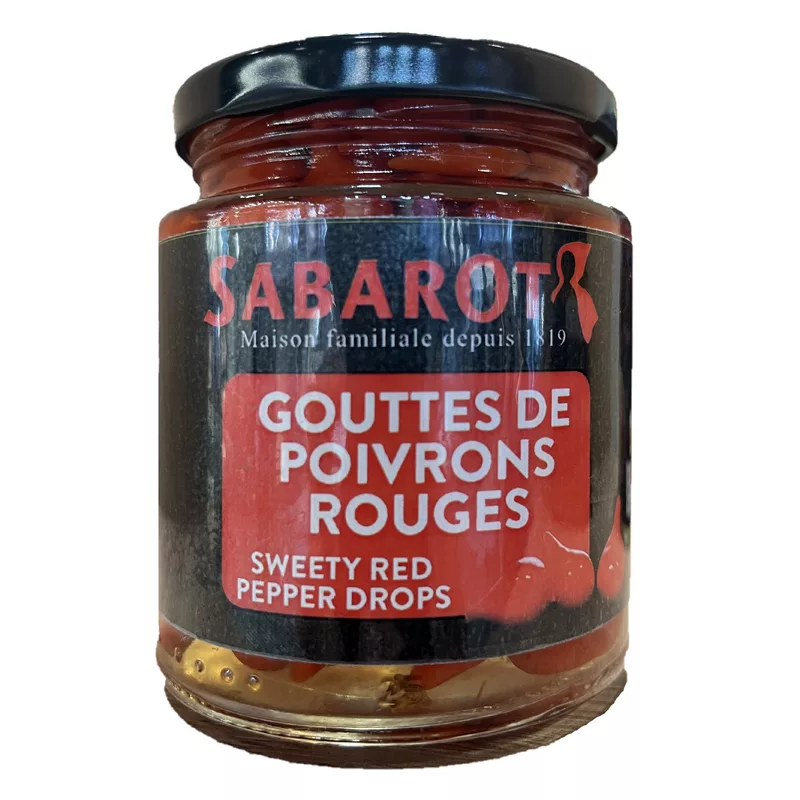 Sabarot Sweety Red Pepper Drops in Jar 230g