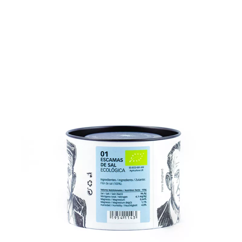 Salinas del Alemán Organic Sea Salt Flakes 100g