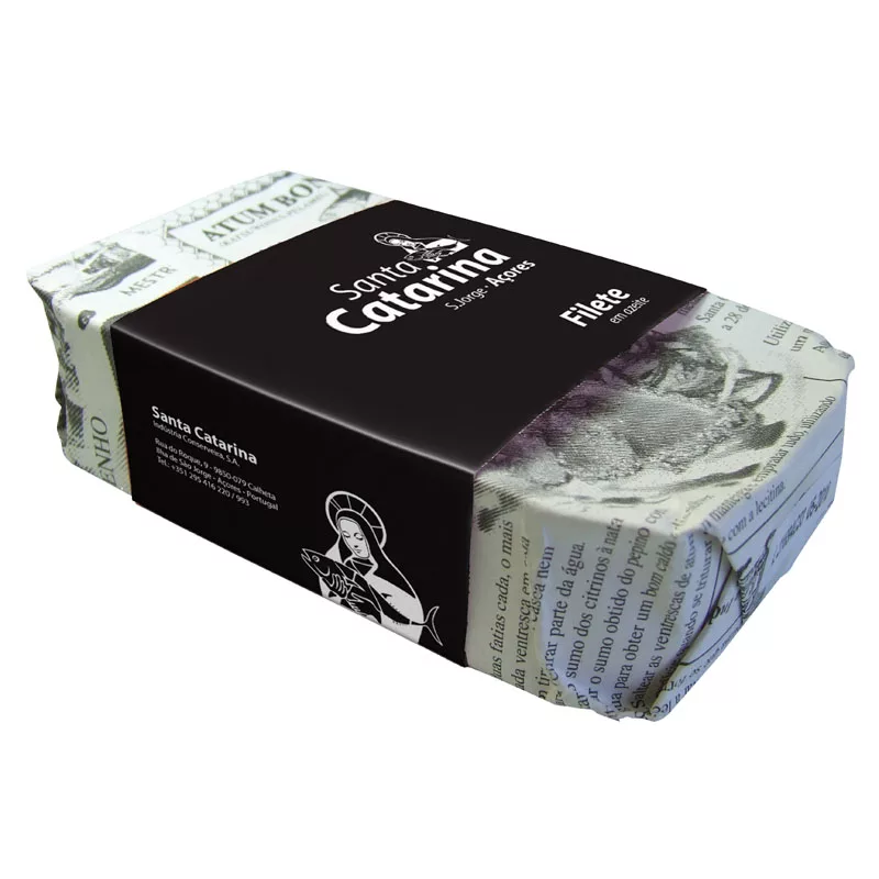 Santa Catarina Tuna Fillet in Olive Oil 120g