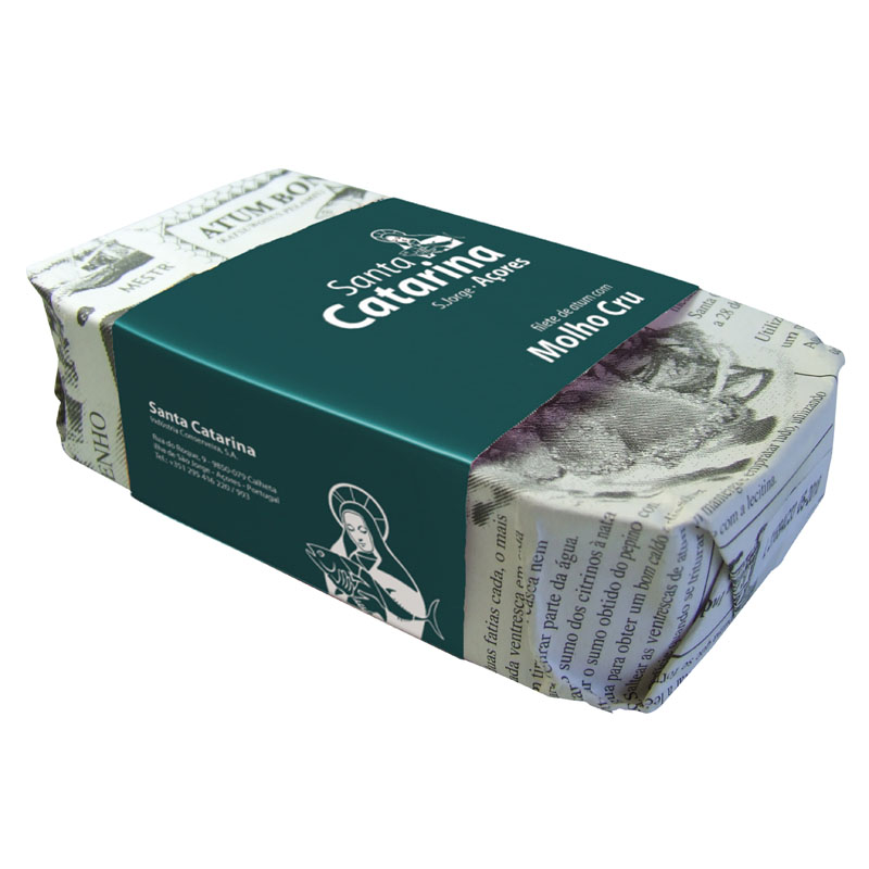 Santa Catarina Tuna Fillet with Molho Cru in Olive Oil 120g