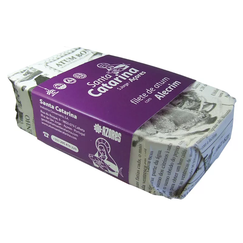 Santa Catarina Tuna Fillet with Rosemary in Olive Oil 120g