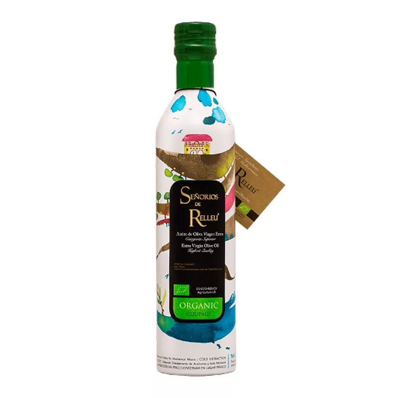 Señoríos de Relleu Organic Coupage Extra Virgin Olive Oil 500ml