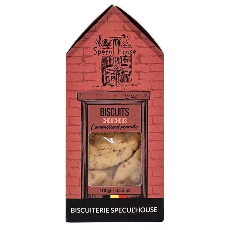 Specul'House Caramelised Peanuts Biscuits 100g
