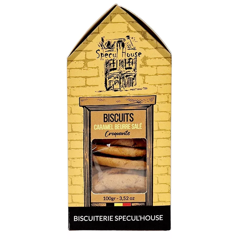 Specul'House Salted Butter Caramel Biscuits 100g