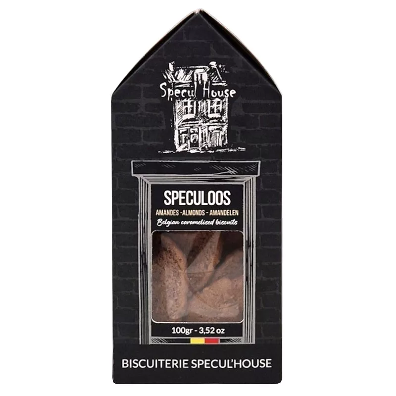 Specul'House Speculoos Biscuits with Almonds 100g