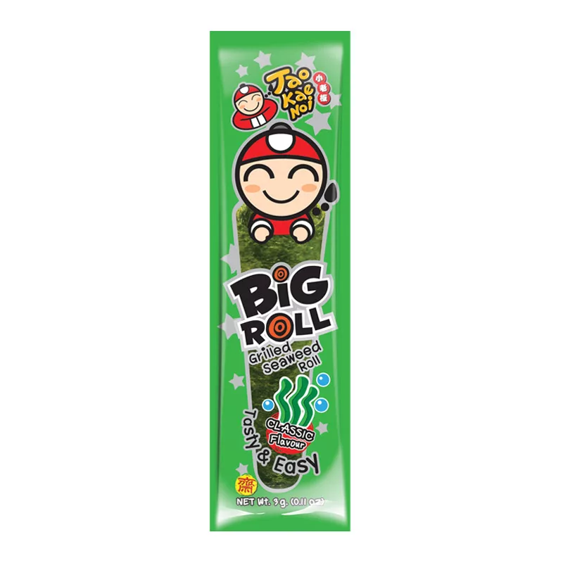 Taokaenoi Big Roll Original Seaweed Snack 3g