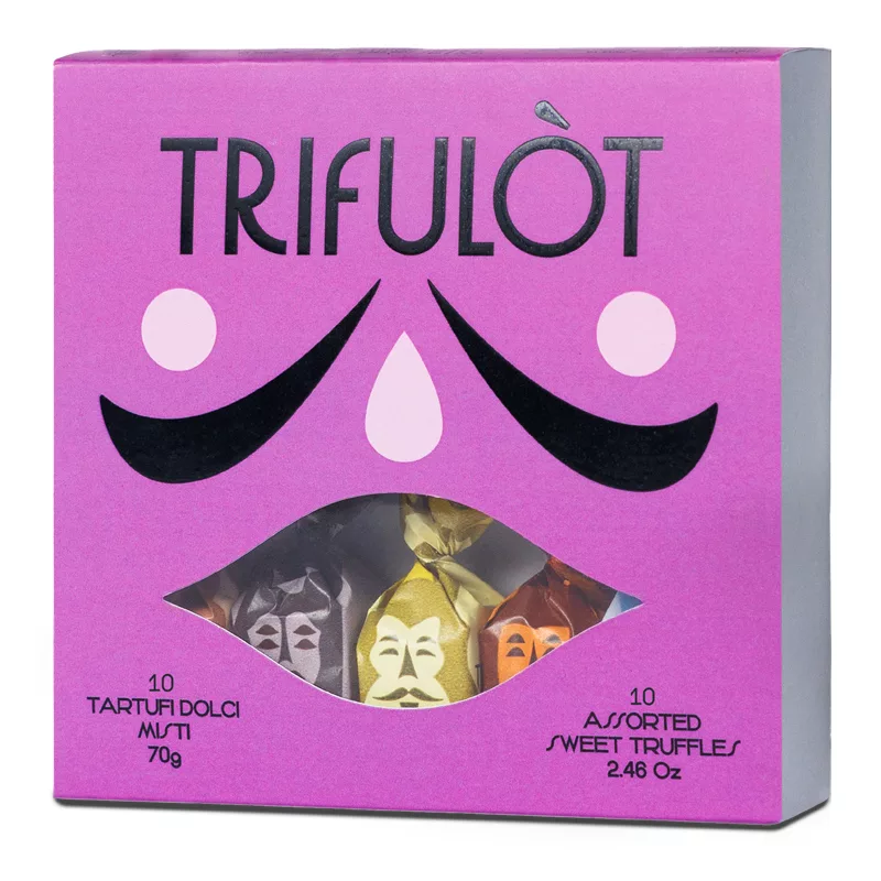 Tartuflanghe Trifulòt Assorted Sweet Truffles 70g