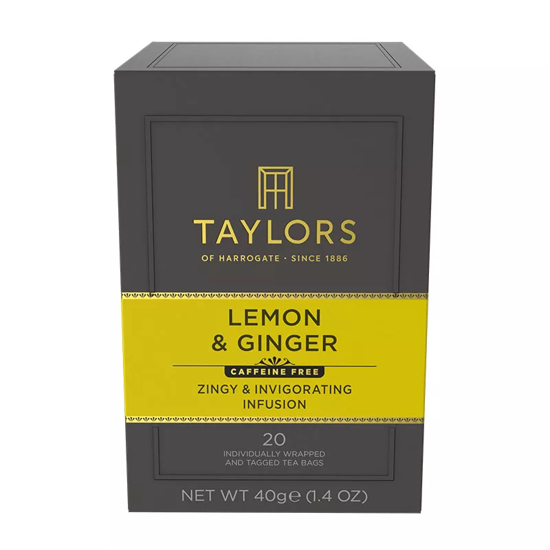 Taylors of Harrogate Lemon & Ginger Infusion 20 Tea Bags 40g