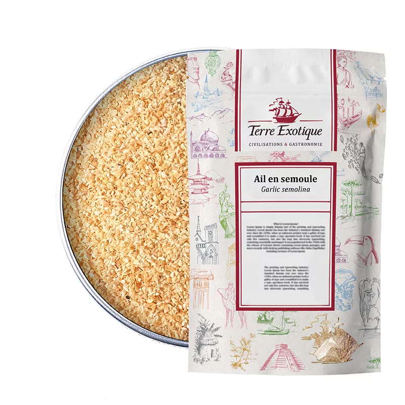 Terre Exotique Garlic Semolina 500g