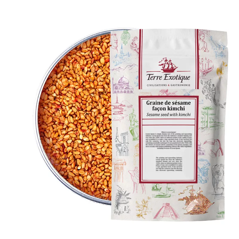 Terre Exotique Kimchi-Style Sesame Seeds 500g