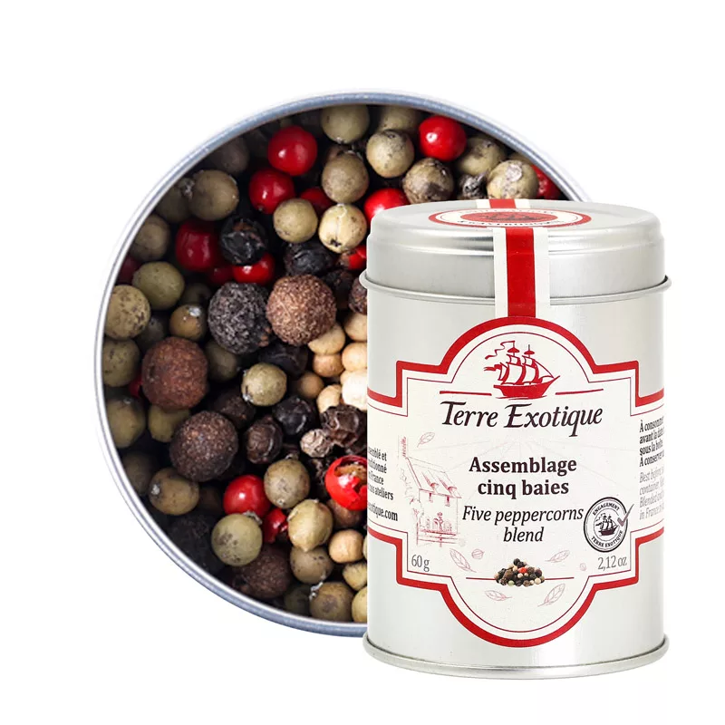 Terre Exotique Mixture of Five Peppers 60g