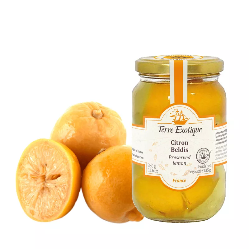 Terre Exotique Preserved Beldis Lemons 330g