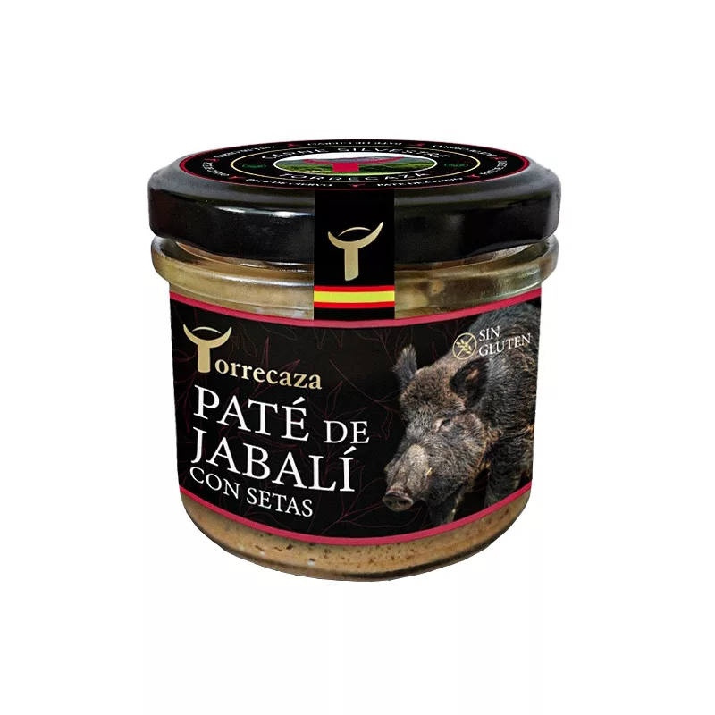 Torrecaza Wild Boar Pâté with Mushrooms 110g